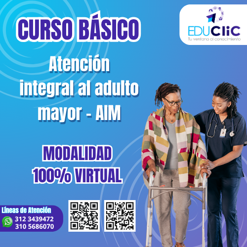 Portada de Atención Integral Al Adulto Mayor En Salud · AIM
