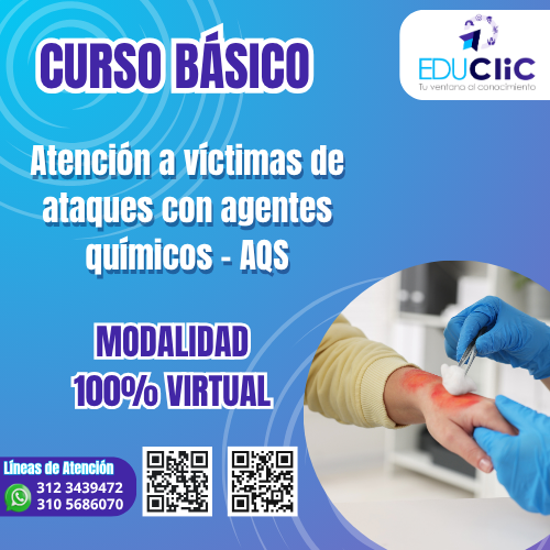 Portada de Atención A Víctimas De Ataques Con Agentes Químicos · AQS