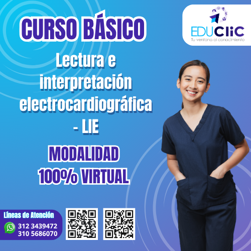 Portada de Lectura E Intepretación Electrocardiografia · LIE